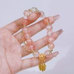 Buddha Stones Glass Bead Dream Catcher Protection Charm Bracelet Bracelet BS 4