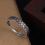 Buddha Stones Vintage Copper Coin Design Luck Adjustable Ring Ring BS 1