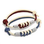 Buddha Stones Simple Design King Kong Knot Strength Braid String Bracelet Bracelet BS 16