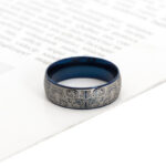 Buddha Stones Lucky Mythological Creature Taotie Wealth Titanium Steel Ring Ring BS 3