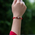 Buddha Stones 925 Sterling Silver Tibet Handmade Om Mani Padme Hum Luck Protection King Kong Knot Braided Bracelet Bracelet BS 6