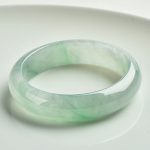 Buddha Stones  Natural Jade Prosperity Wealth Luck Bangle Bracelet Bracelet Cuff Bangle BS 63-64mm