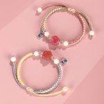 Buddha Stones Yanyuan Agate Cat Claw Paw White Bodhi Seed Fu Character Positive Braided Rope Bracelet Bracelet BS 12