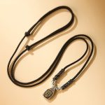 Buddha Stones Tibetan 925 Sterling Silver Zakiram Goddess of Wealth Protection Rope Necklace Pendant Necklaces & Pendants BS Black Rope