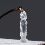 Buddha Stones Avalokitesvara Buddha Liuli Harmony Necklace Necklaces & Pendants BS White(Necklace Length: 45cm)