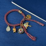 Buddha Stones Tibetan Green Tara Zakiram Goddess of Wealth Thangka Luck Braid String Bracelet Bracelet BS Zakiram Goddess of Wealth Thangka