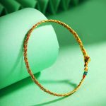 Buddha Stones Handmade Multicolored Dragon Scale Pattern Braid String Bracelet Bracelet BS 1