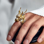 Buddha Stones 925 Sterling Silver Dragon Luck Success Protection Adjustable Ring Pendant Ring BS 7