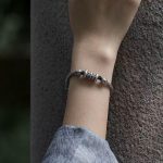 Buddha Stones Om Mani Padme Hum Lotus Peace Braided Bracelet Bracelet BS 4