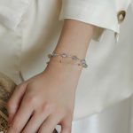 Buddha Stones Moonstone Positive Charming Chain Bracelet Bracelet BS 5