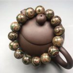 Buddha Stones Three-eyed Dzi Bead Sardonyx Luck Bracelet Bracelet BS main