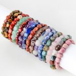 Natural Irregular Shape Crystal Stone Spiritual Awareness Bracelet Bracelet BS main