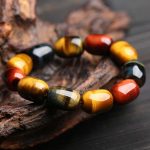 Buddha Stones Natural Tiger Eye Healing Protection Bracelet Bracelet BS 2
