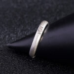 Buddha Stones 925 Sterling Silver Lotus Flower Enlightenment Ring Ring BS 6