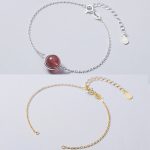 Buddha Stones 925 Sterling Silver Semi-finished Chain Blessing Bracelet Bracelet BS 6