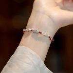 Buddha Stones 925 Sterling Silver Luck Koi Fish Braided Colorful String Bracelet Anklet Bracelet BS 5