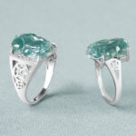 Buddha Stones 925 Sterling Silver Fengshui Wealth Prosperity Jade PiXiu Luck Ring Ring BS 2
