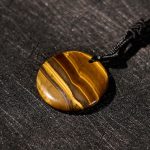 Buddha Stones Various Crystal Amethyst Tiger Eye Green Aventurine Yin Yang Spiritual Necklace Pendant Necklaces & Pendants BS 22
