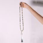 Buddha Stones Natural 108 Mala Beads Bodhi Seed Lotus Engraved Wisdom Tassel Bracelet Mala Bracelet BS 9