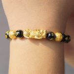Feng Shui PiXiu Obsidian Attract Wealth Bracelet Bracelet BS 6