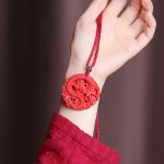 Buddha Stones Year of the Dragon 925 Sterling Silver Natural Cinnabar Copper Coin Luck Necklace Pendant Necklaces & Pendants BS 9