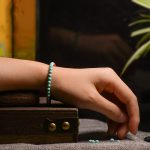 Buddha Stones Turquoise Red Agate Bead Protection Bracelet Bracelet BS 2.8mm