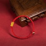 Buddha Stones Handcrafted King Kong Knot Luck Protection Braid Rope Bracelet Bracelet BS 2