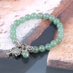Buddha Stones Natural Gemstone Tree of Life Lucky Charm Stretch Bracelet Bracelet BS 14