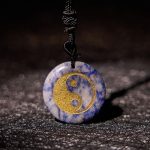 Buddha Stones Various Crystal Amethyst Tiger Eye Green Aventurine Yin Yang Spiritual Necklace Pendant Necklaces & Pendants BS 55