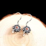 Buddha Stones 925 Sterling Silver Om Mani Padme Hum Lotus Peace Necklace Pendant Earrings Necklaces & Pendants BS 5