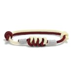 Buddha Stones Simple Design King Kong Knot Strength Braid String Bracelet Bracelet BS Dark Red(Bracelet Size 15-25cm)