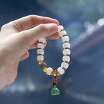 Buddha Stones Natural Bodhi Seed Red Agate Bodhi Calm Harmony Engraved Pumpkin Bead Lotus Bracelet Bracelet BS 10