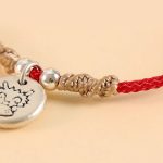 Buddha Stones Handmade 999 Sterling Silver Year of the Dragon Cute Chinese Zodiac Luck Braided Bracelet Bracelet BS 4