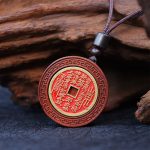 Buddha Stones Lightning Struck Jujube Wood Yin Yang Bagua Mountain Ghosts Spend Money Protection Necklace Pendant 5