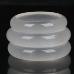 Buddha Stones Natural Translucent Golden Silk Jade Wealth Luck Bracelet Bangle Bracelet Bangle BS 2