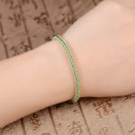 Buddha Stones Two-Color Rope Handcrafted Eight Thread Peace Knot Bracelet Bracelet BS 6
