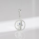 925 Sterling Silver Evil Eye Hamsa Symbol Prosperity Luck Chain Necklace Pendant Necklaces & Pendants BS 8