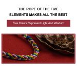 Buddha Stones "May everything go your way" Lucky Multicolored Bracelet Bracelet BS 6
