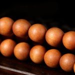 Buddha Stones Tibetan Sandalwood Lotus Enlightenment Charm Mala Bracelet Mala Bracelet BS 5