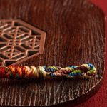 Buddha Stones "May you be healthy and happy" Lucky Multicolored Bracelet Bracelet BS 4