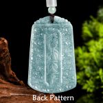 Buddha Stones Year Of The Dragon Chinese Zodiac Dragon Travels The World Jade Strength Necklace Pendant Necklaces & Pendants BS 2