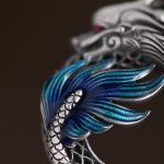 Buddha Stones 999 Sterling Silver Year Of The Dragon Auspicious Peace Buckle Carved Success Necklace Pendant Necklaces & Pendants BS 8