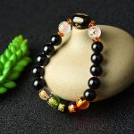 Buddha Stones Tibetan Black Onyx Luck Bracelet Bracelet BS 2