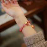 Buddha Stones 925 Sterling Silver Yanyuan Agate Lotus Flower Enlightenment Bracelet Bracelet BS 3