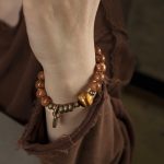 Buddha Stones Kuka Seed Tiger Eye Gold Sheen Obsidian Copper Wealth Luck Bracelet Bracelet BS 4