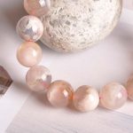 Buddha Stones Sakura Agate Peace Blessing Bracelet Bracelet BS 3