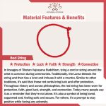 Buddha Stones 925 Sterling Silver Five Emperor Coins Red String Protection Luck Braided Bracelet Anklet Bracelet Anklet BS 8