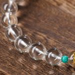 Buddha Stones 925 Sterling Silver Chinese Zodiac Natal Buddha Auspicious Groups White Crystal Hetian Jade Healing Bracelet Bracelet BS 8