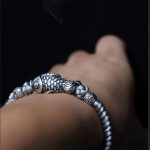 Buddha Stones Silver Luck Koi Fish Braided String Bracelet Bracelet BS 12
