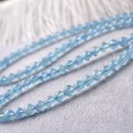 Buddha Stones Natural Aquamarine Peace Healing Bracelet Bracelet BS 6